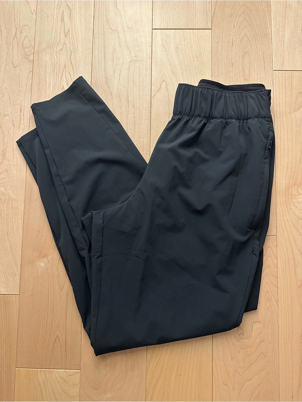 Like-New- Nike Black Dri-Fit Run Track Pants Joggers Gorpcore Fitness Technical